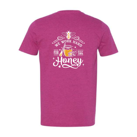 Short Sleeve T-shirt - Fuchsia - Pick up at Farm Store