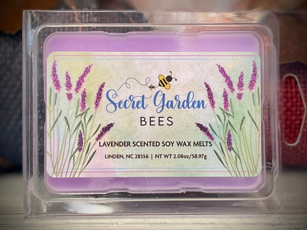 LAVENDER SCENTED SOY WAX MELTS