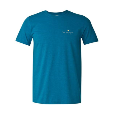 Short Sleeve T-shirt - Blue - Pick Up at Farm Store